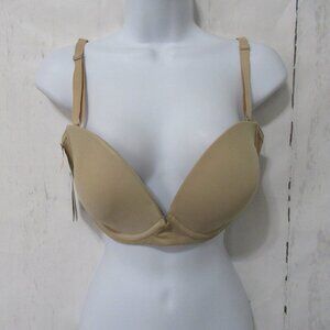 New Maidenform‎ Backless Bra 38D Beige Tan Underwire 7445